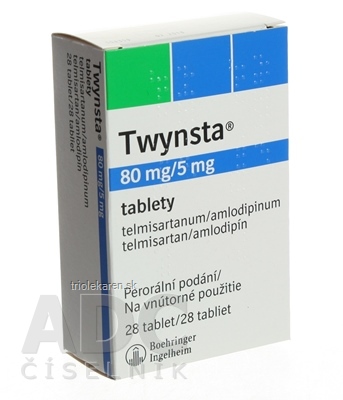 Twynsta 80 mg/5 mg tablety 28 ks