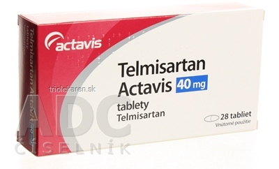 Telmisartan Actavis 40 mg tablety 40 mg 28 ks