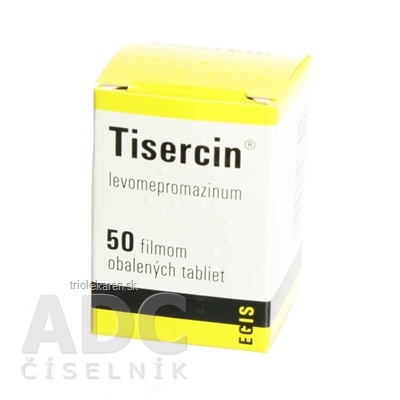 Tisercin tablety 25 mg 50 ks