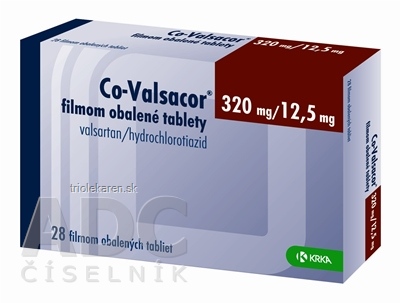 Co-Valsacor 320 mg/12,5 mg filmom obalené tablety 28 ks