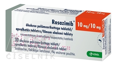 Rosazimib 10 mg/10 mg tablety 30 ks