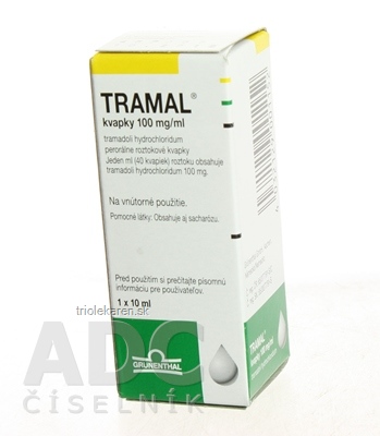 TRAMAL kvapky 100 mg/ml gto por 1x10 ml