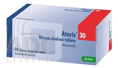 Atoris 30 tbl flm 30 mg (blis.OPA/Al/PVC/Al) 1x90 ks