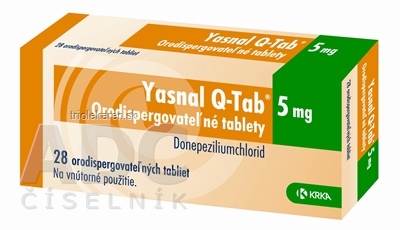 Yasnal Q- Tab 5 mg Orodispergovateľné tablety 28 ks