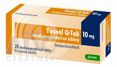 Yasnal Q-Tab 10 mg Orodispergovateľné tablety 28 ks