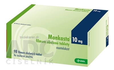 Monkasta 10 mg filmom obalené tablety 98 ks