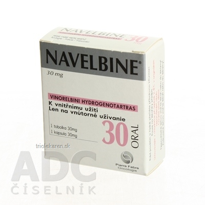 NAVELBINE ORAL 30 mg kapsuly 1 ks