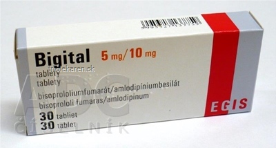 Bigital 5 mg/10 mg tablety 30 ks