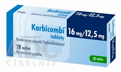 Karbicombi 16 mg/12,5 mg tablety 28 ks