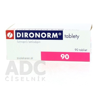 Dironorm tablety 10 mg/5 mg 90 ks