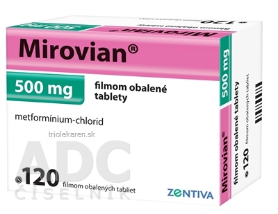 Mirovian 500 mg tablety 120 ks