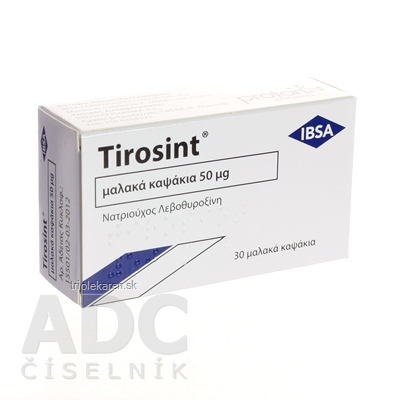 Tirosint 50 µg kapsuly 30 ks