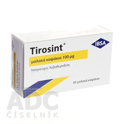 Tirosint 100 µg kapsuly 30 ks