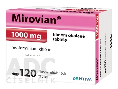 Mirovian 1000 mg tablety 120 ks