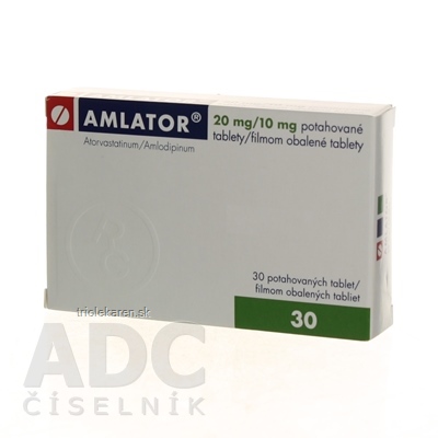 Amlator 20 mg/10 mg filmom obalené tablety 30 ks