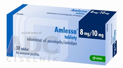 Amlessa 8 mg/10 mg tablety tbl (blis.OPA/Al/PVC/Al) 1x30 ks