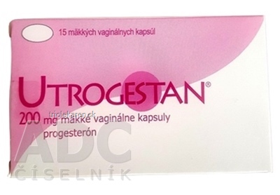 Utrogestan 200 mg mäkké vaginálne kapsuly 15 ks