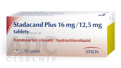 Stadacand Plus tablety 16 mg/12,5 mg 30 ks