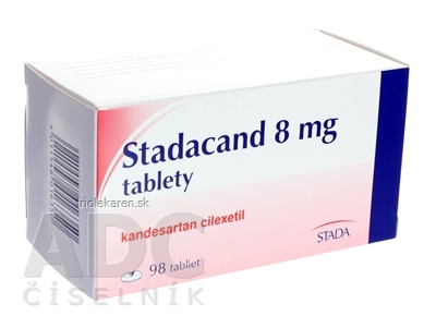 Stadacand 8 mg tablety 98 ks