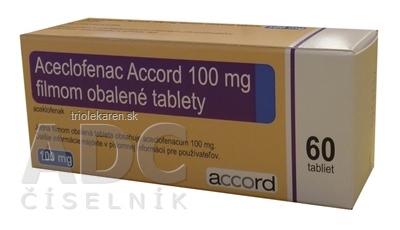 Aceclofenac Accord 100 mg tablety 60 ks