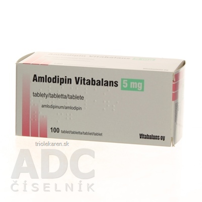 Amlodipin Vitabalans 5 mg tablety 100 ks