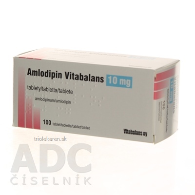 Amlodipin Vitabalans 10 mg tablety 100 ks