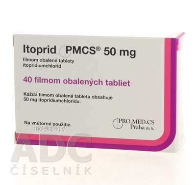 Itoprid PMCS 50 mg tablety 40 ks