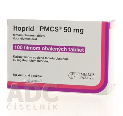 Itoprid PMCS 50 mg tablety 100 ks