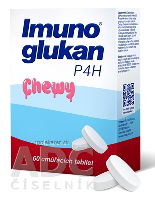 Imunoglukan P4H cmúľacie tablety 60 ks