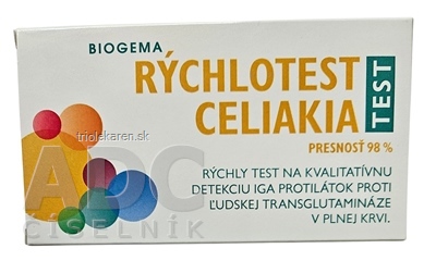 BIOGEMA RÝCHLOTEST CELIAKIA 1 ks