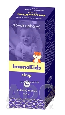 Slovakiapharm ImunoKids sirup pre deti od 1 roka 150 ml