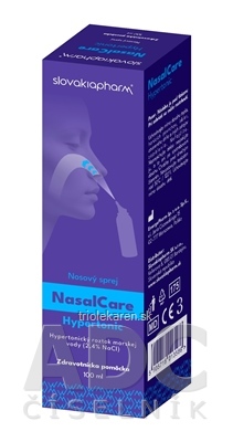 Slovakiapharm NasalCare Hypertonic hypertonický nosový sprej 100 ml