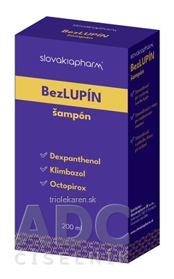 Slovakiapharm BezLUPÍN šampón 200 ml