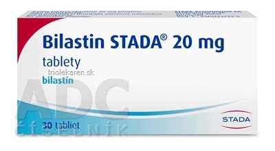 Bilastin STADA 20 mg tablety 30 ks