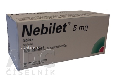 Nebilet 5 mg tablety 100 ks