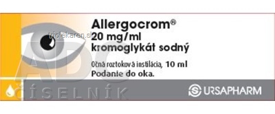 Allergocrom Očná roztoková instilácia 10 ml