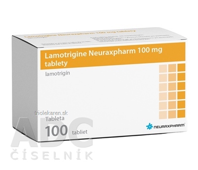 Lamotrigine Neuraxpharm 100 mg tablety 100 ks