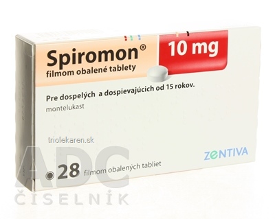 Spiromon 10 mg tablety 28 ks