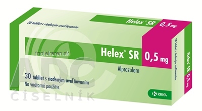 Helex SR 0,5 mg tablety 30 ks