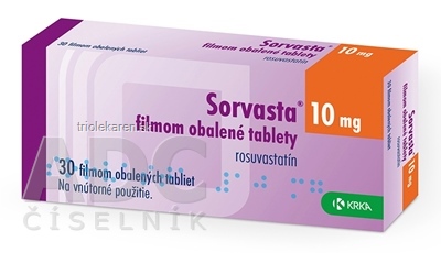 Sorvasta 10 mg tablety 30 ks