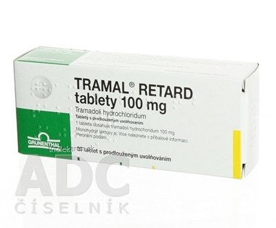 TRAMAL RETARD tablety 100 mg 30 ks