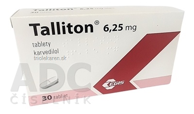 Talliton 6,25 mg tablety 30 ks