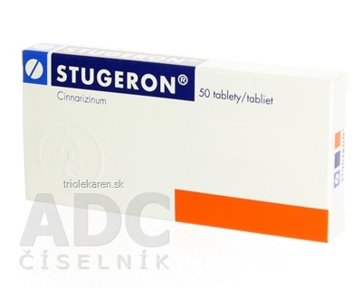 STUGERON tablety 25 mg 50 ks