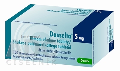 Dasselta 5 mg tbl flm (blis.OPA/Al/PVC/Al) 1x100 ks