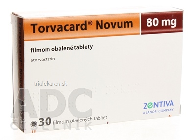 Torvacard Novum 80 mg tablety 30 ks