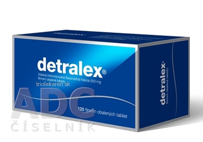 DETRALEX tablety 500 mg 120 ks