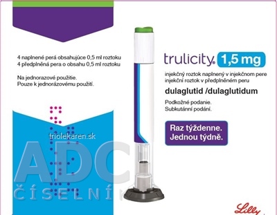 Trulicity 1,5 mg Injekčný roztok 4 ks