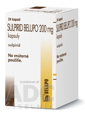 SULPIRID BELUPO 200 mg kapsuly 24 ks