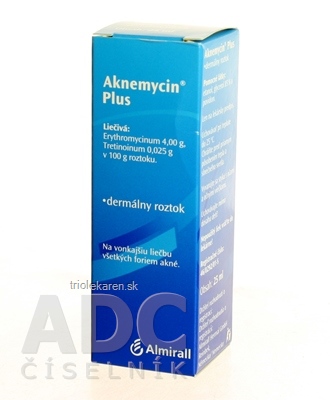 AKNEMYCIN PLUS Dermálny roztok 25 ml