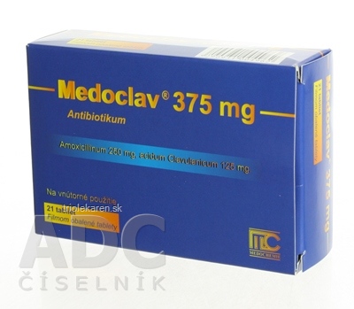 MEDOCLAV 375 mg tablety 21 ks